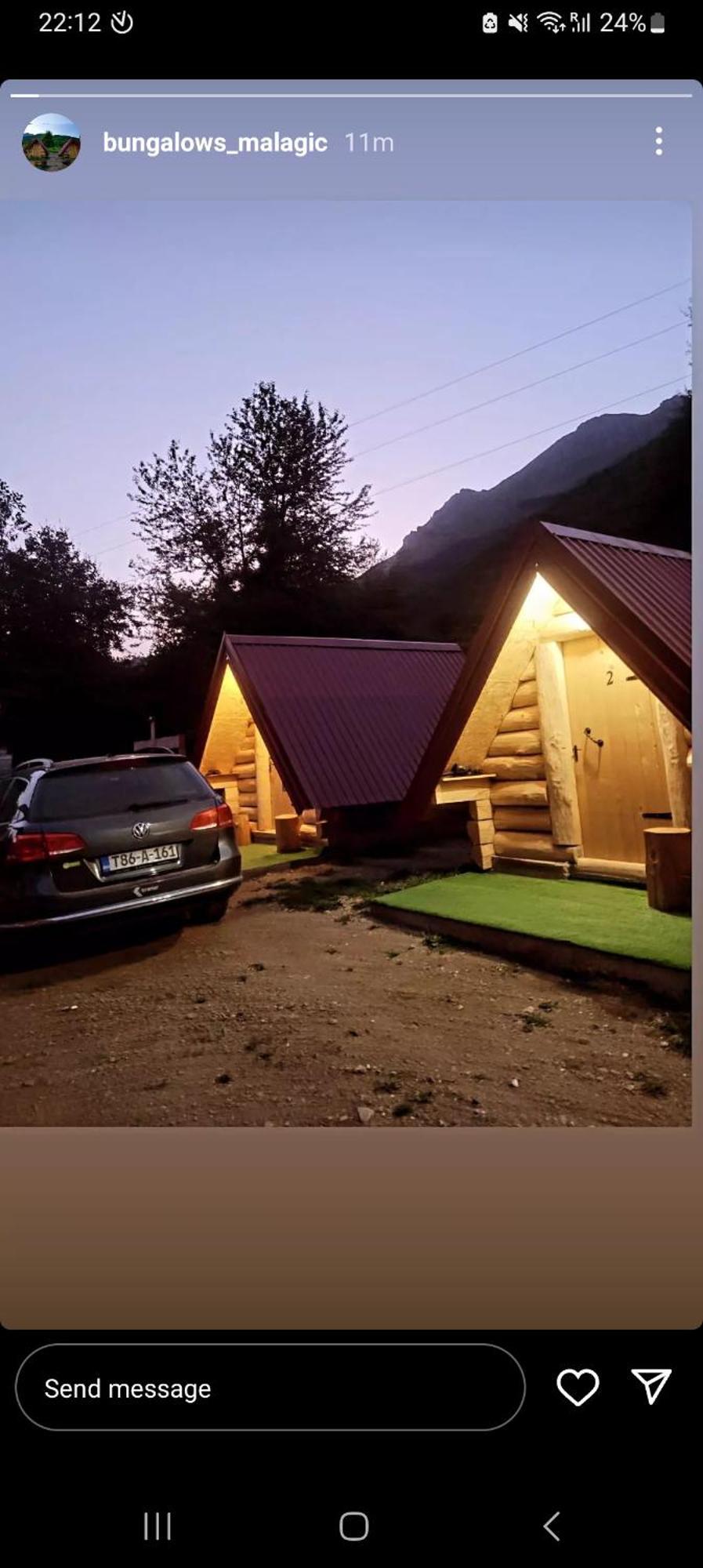 Bungalows Malagic Gusinje Exterior foto